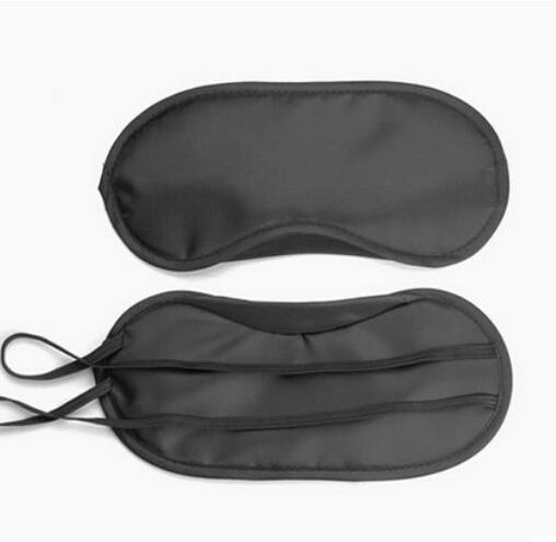 Wholesale New Cheap Black Cute Silk Nap Eye Patch Sleep Mask Blindfold Soft Best Shade Cover For Sleeping Travel Rest Women Men Eyepatch