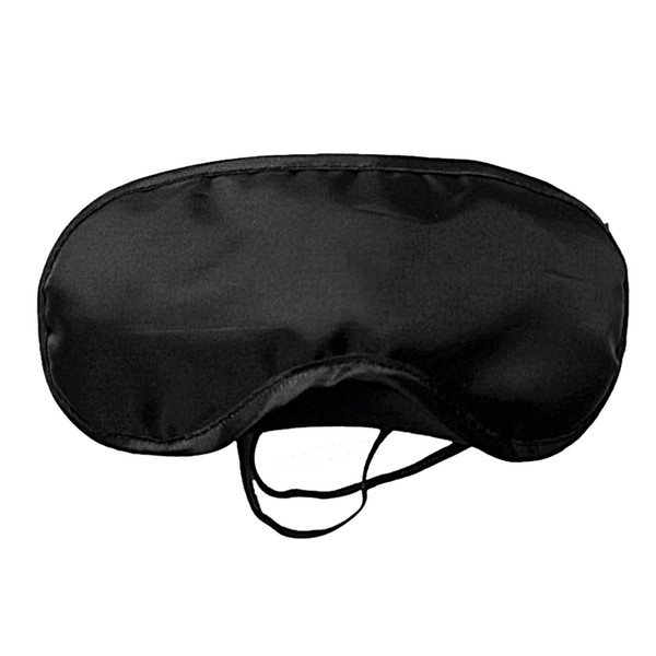 Eye Sleep Masks Eye Mask Shade Nap Cover Blindfold Sleeping Sleep Travel Rest H1996 Black by dhl(0612001)