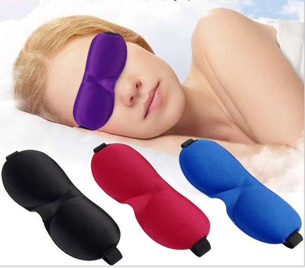 3D Eye Mask Shade Cover Rest Sleep Eyepatch Blindfold Shield Travel Sleeping Aid