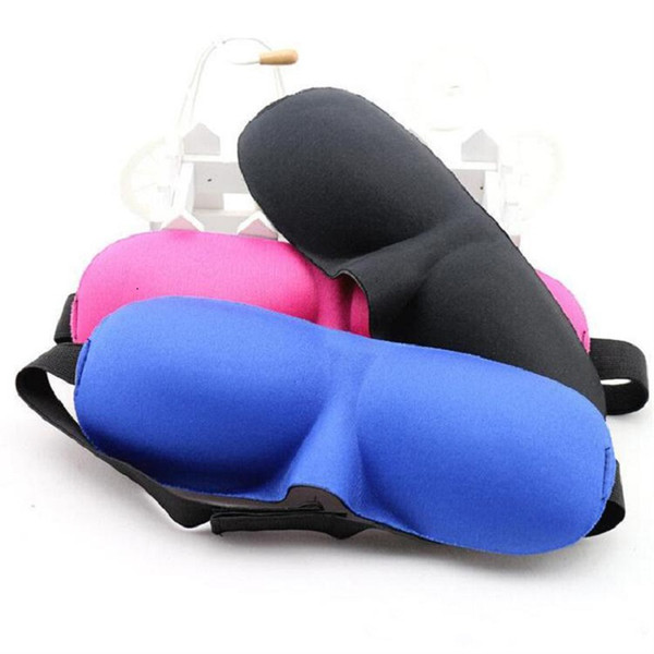 NEW Arrival LTravel Sleep Rest 3D Sponge EyeShade Sleeping Eye Mask Cover Patch Blinder for health care