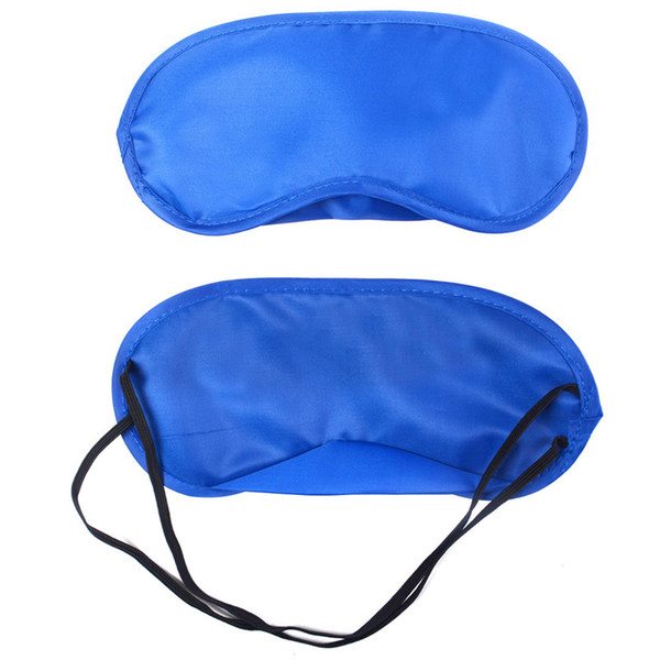 7 colors Eye Mask Polyester Sponge Shade Nap Cover Blindfold Mask for Sleeping Travel Soft Polyester Masks