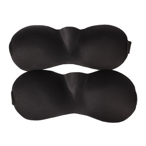 New 1 Set 3D Foam Eye Mask with Ear Plugs Travel Set for Sleeping Work Study