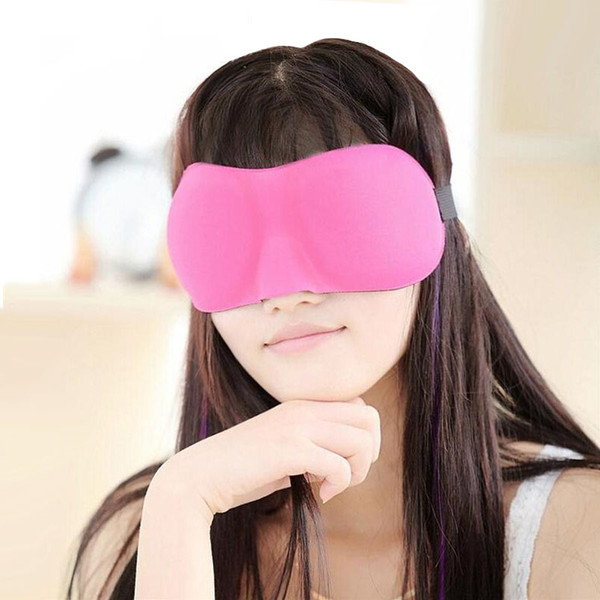 Travel Sleep Rest 3D Sponge EyeShade Sleeping Eye Mask Cover Patch Blinder for health care