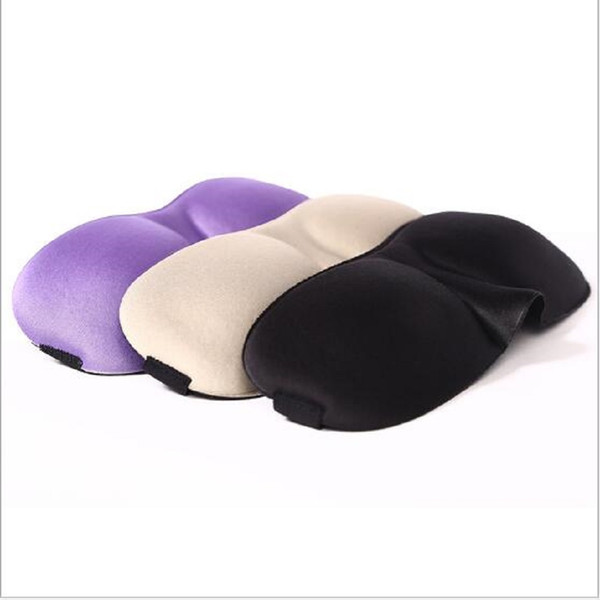 30Pcs Wholesale 3D Ultra-soft breathable fabric Eyeshade Sleeping Eye Mask Portable Travel Sleep Rest Aid Eye Mask Cover Eye Patch