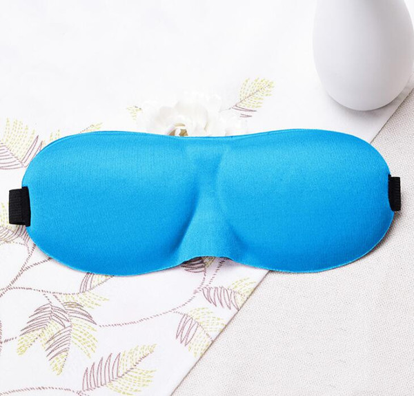 3D Sleep Mask Travel Rest 3D Sponge Eye Mask Black Sleeping Eye Mask Cover For Health Care To Shield The Light Free Shipping