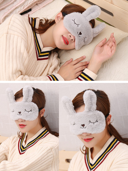 The 3D Sweet Sleeping Rabbit Eye Mask is equipped with a reusable gel pad that treats dry eye and edema. Relax your eyes and keep your eyes