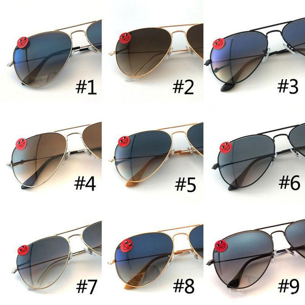 Top quality fit aviator Polarized lens pilot Fashion Sunglasses For Men and Women Brand designer Vintage Sport Sunglasses DHL 990001-1