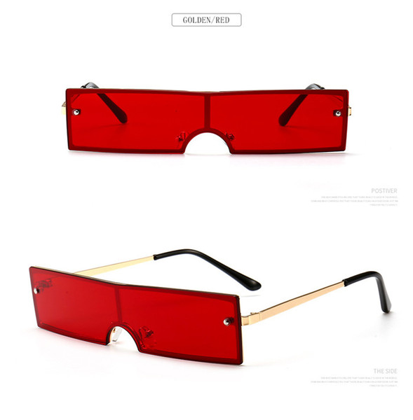 2019 Summer Sunglasses Fashion Eyeglass Frame Rectangular Sunglasses For Woman Ultraviolet-proof Ten Colors DHL