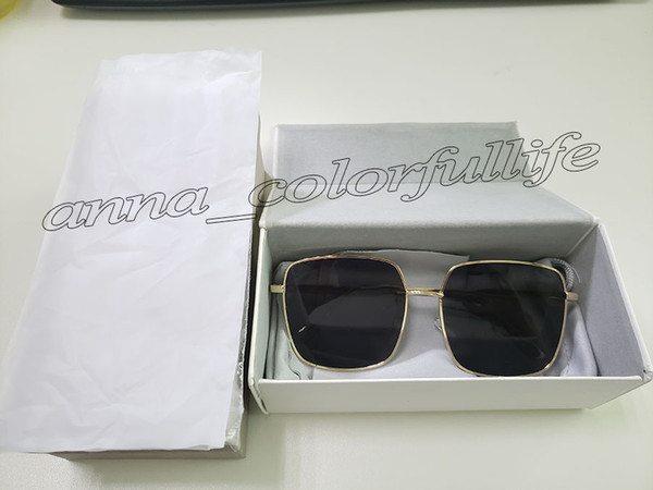 Brand Designer Popular Fashion Sunglasses High Quality Metal Sunglasses Luxury Men Glasses and box Free Shipping