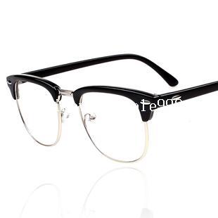 New 2014 Vintage Glasses Women Brand Designer Half Frame Round Retro Glasses Men Classic Optical Eyewear Oculos Gafas