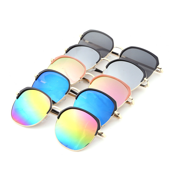 2019 Polarized Sunglasses Women Men Gold Mirror Sun Glasses For Ladies Vintage Shades UV400 Outdoor Wear