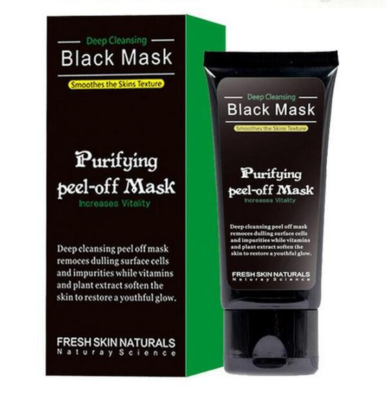 Black Suction Mask Anti-Aging 50ml SHILLS Deep Cleansing purifying peel off Black face mask Remove blackhead Peel Masks DHL free shipping