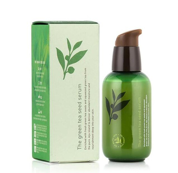 Dropshipping INNISFREE Green Bottle CREAM THE Green Tea Seed Serum Moisturizing Face Care Lotion 80ML New Face Skin Care Cream