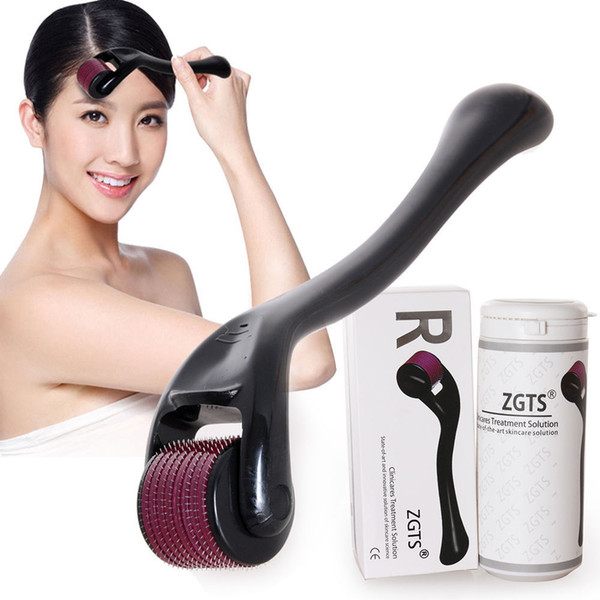 ZGTS micro needling machines Titanium Derma Roller for Skin Rejuvenation, ZGTS 540 Micro needle Dermaroller free shipping