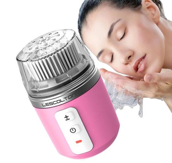 NEW Rotary Electric Facial Equipments Cleansing Brush Waterproof Face Cleaner Deep Pore Cleaning Exfoliator Scrubber Skin