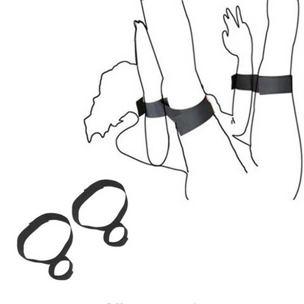 Exotic Accessories Sex Erotic For Men Adults Couples Open Leg Bdsm Bondage Restraints Sm Games Nylon Ankle Cuffs Handcuffs