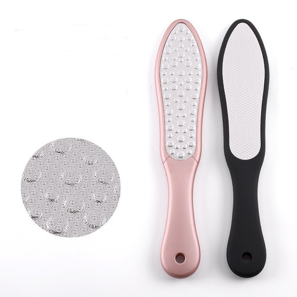 Double Side Exfoliating Pedicure Foot File Stainless Steel Foot Rasp Callus Dead Skin Remover High Quantity Manual Foot Care Tool