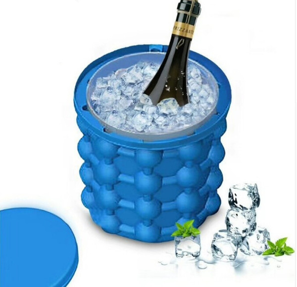 Hot sell Ice Cube Maker Genie The Revolutionary Space Saving Silicone Ice Cube Maker Ice Genie Tools Dropship