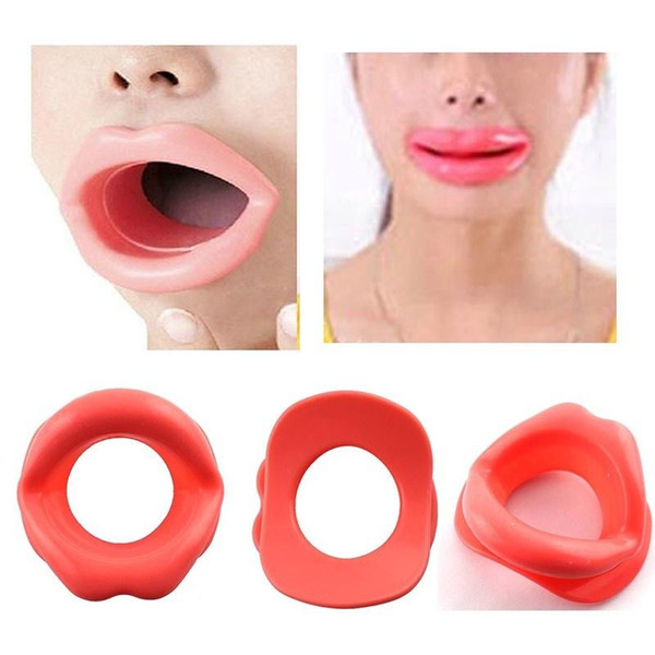 Face Slim Exerciser Muscle Lips Trainer Tightener Face-lift Slimmer Massage Silicone Rubber Anti-Wrinkle Mouth Oral Exerciser