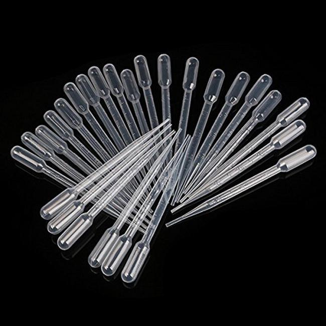 2000pcs 3ML Plastic Test Tubes Liquid Drop Eye Droppers Pasteur Pipette For Perfume Scent Essential Oil Sample by EMS Free Shipping