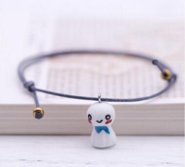 Adjustable Size Fashion Women`s Matte Beads Bracelet Despicable Me Totoro Monkey Style High Quality Charm New Design Bracelet