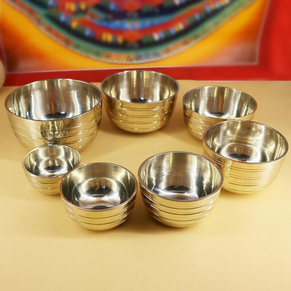 7pcs set Himalayan Chakra Meditation Bowl Yoga Buddist Nepal Singing Bowl