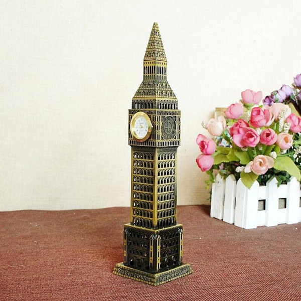 16cm Metal Craft New London Famous Landmark London Big Ben Tower Model