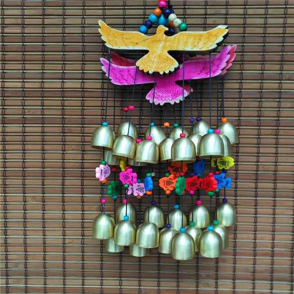 The eagle 10 bell chimes pendant national crafts furniture hotel decoration