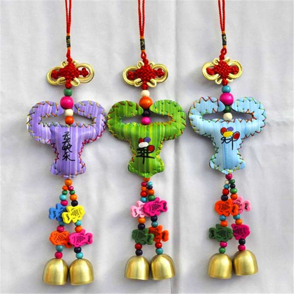 Chinese national handicraft Chinese knot national hotel decoration Home Furnishing Campanula Sachet