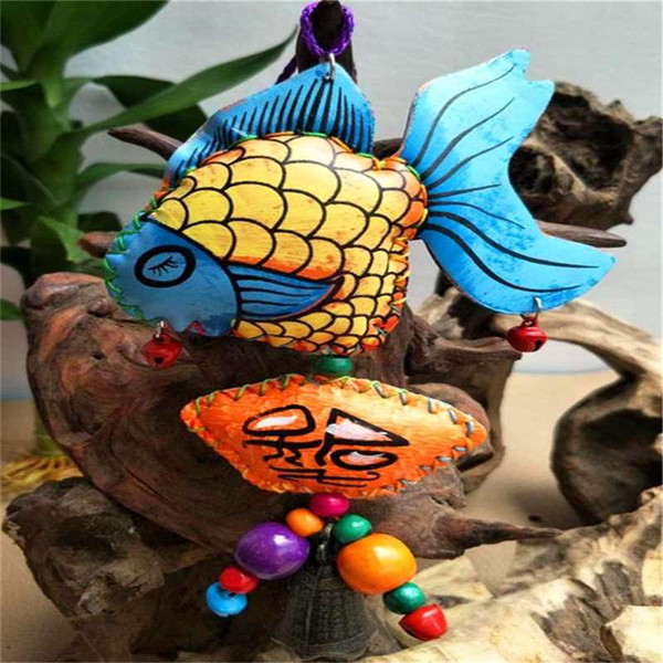 M goldfish national crafts creative gift sachet Home Furnishing decorative pendant toy bar bells