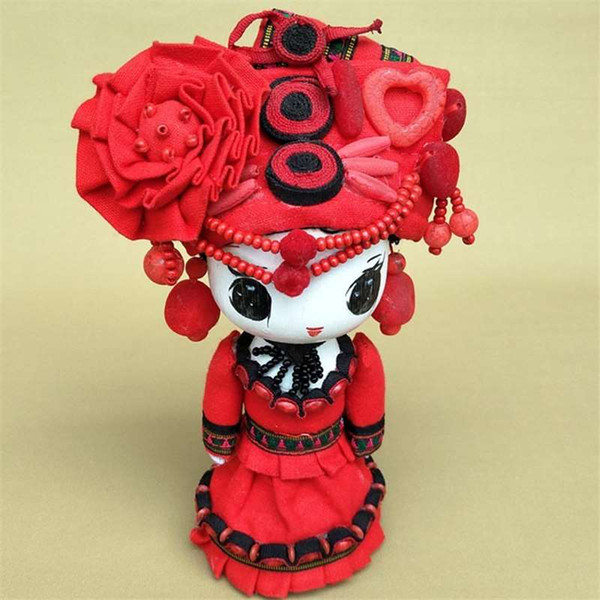 Handmade jewelry, ornaments Home Furnishing national doll shop, creative design, cartoon gift