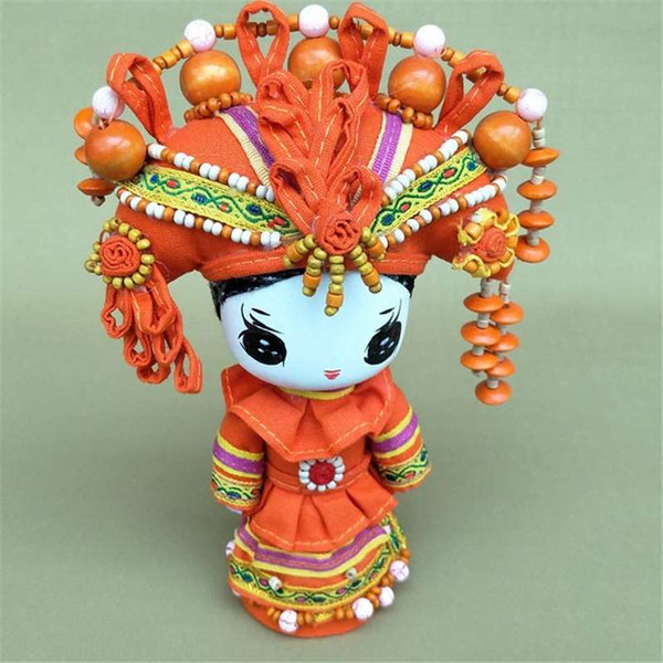 The creative design of cartoon national jewelry, ornaments, dolls Home Furnishing cartoon gift shop