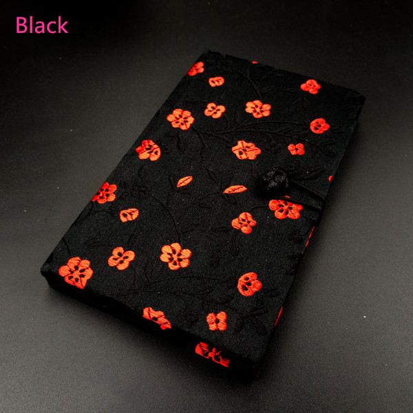 Silk Dairy Book Note Book Notepad in Chinese Style Silk Present