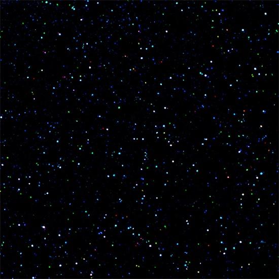 Acrylic (PMMA) Two-Sided Holographic Glittering sheets, 3.0mm Thickness - Holographic Black (PG3000H)