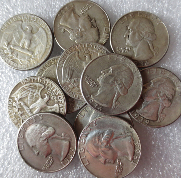 U.S. Coins whole set (1932-1964)-P-D-S 14pcs Washington Quarter Dollars Retail / Whole Sale