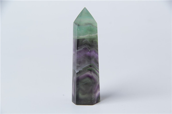 HJT 33g hot sell New crystal point natural fluorite dream quartz POINTS HEALING crystal quartz wands for selling