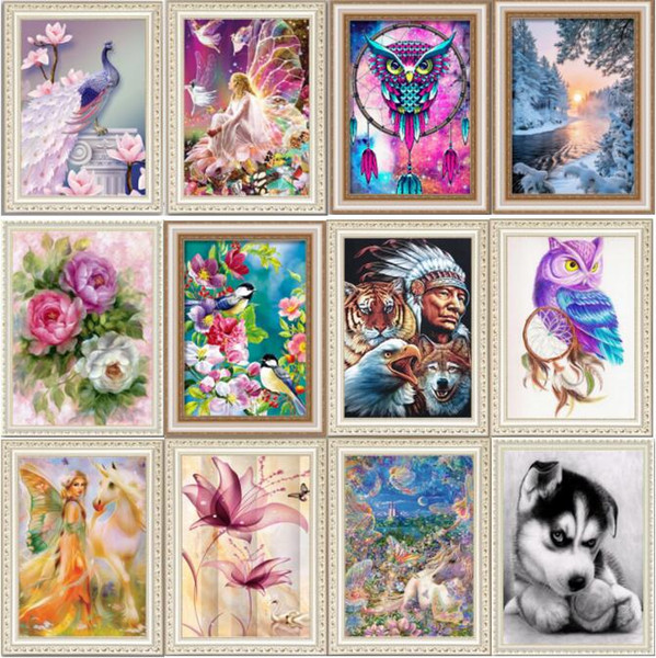 5D Diamond Painting Kits Embroidery Cross Stitch kits living room mosaic pattern 30X40 Home Decor BI241