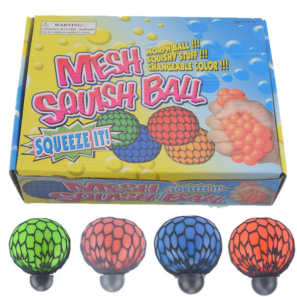 Home and garden gift ball,morph,mesh squishy stuff,changeable colour balls,four colours for choose