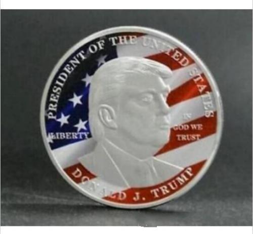 45th Donald Trump Silver Eagle Coin Commemorative Coin Make America GREAT Again 45th President