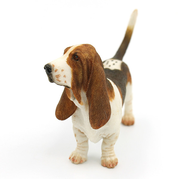 Basset Hound Figurine - Standing Puppy Sculpture 6 inches Hot Sale Puppy Figurine top collection for dog lovers