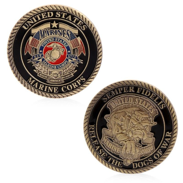 United States Marine Corps Commemorative Challenge Coin Collectible Craft Gift