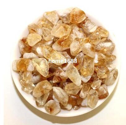 Natural Citrine Crystal Tumbled Stone Healing free shipping