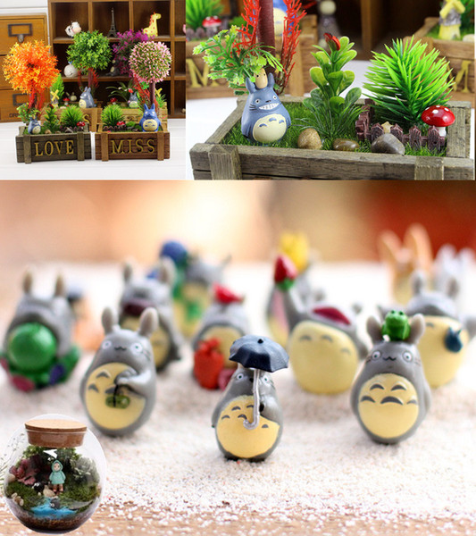 12pcs/ Lot Moss Micro Landscape Plastic Doll DIY Assembly Small Ornaments Toys