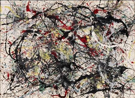 .38 Jackson Pollock Number 48 Canvas HD Print Paintings Wall Art On High Quality Canvas Multi sizes for Home Wall Deco Free Shipping berPr90