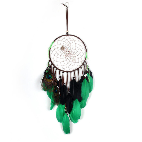 New Ins Dreamcatcher Wind Chimes Indian Style Feather Pendant Dream Catcher Creative Car Hanging Decoration