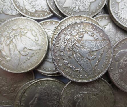 A set of 1978-1921 28pcs US Morgan Silver Dollar Replica Coin High Quality Brass plated with silver Free Shipping