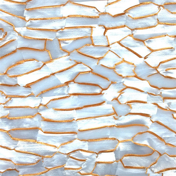 Acrylic (PMMA) Celluloid Fancy sheets, 3.0mm Thickness - Tunnel White (CL4031)