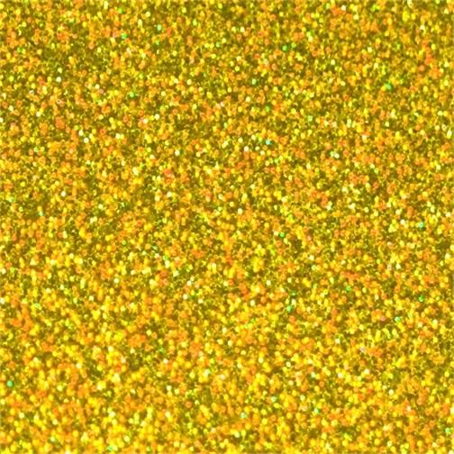 Acrylic (PMMA) Two-Sided Holographic Glittering sheets, 3.0mm Thickness - Holographic Golden (PG2100H)