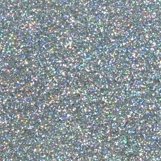 Acrylic (PMMA) Two-Sided Holographic Glittering sheets, 3.0mm Thickness - Holographic Silver (PG1000H)