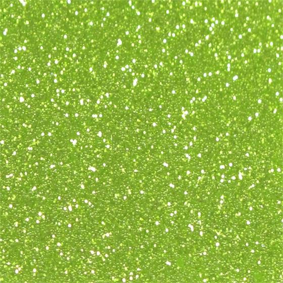 Acrylic (PMMA) One-Sided Glittering Sheets, 3.0mm Thickness - Apple Green (CA8807)